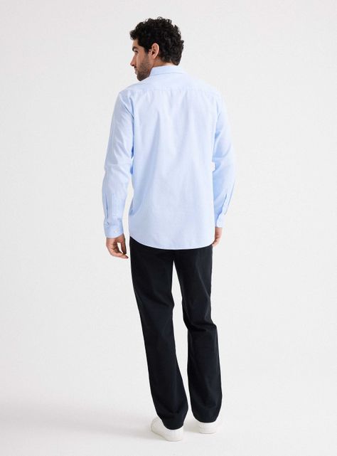Pantalón Twill Corte 5 Bolsillos Regular Fit Spandex-5