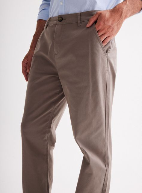 Pantalón Diseño Chino Twill Regular Fit-2