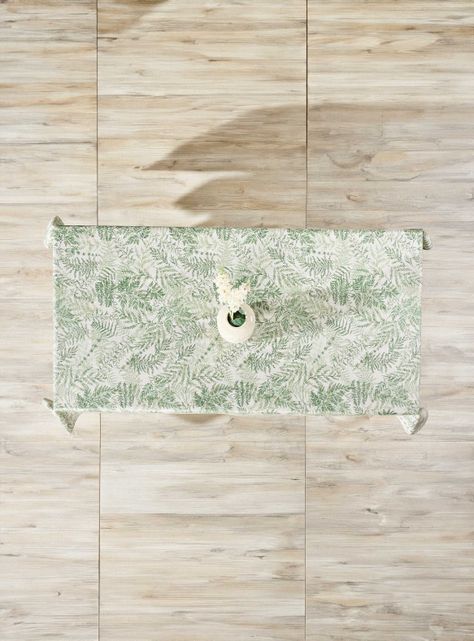 Mantel Helecho Antimanchas 150x250 cm-1