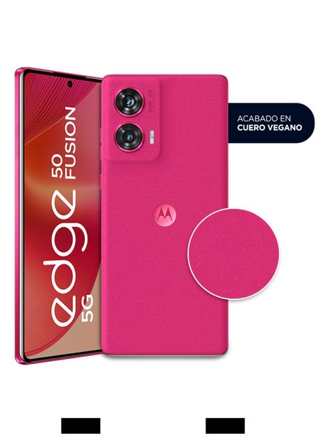 Smartphone Moto Edge 50 Fusion 5G 256GB 6.7" Rosa Liberado-2