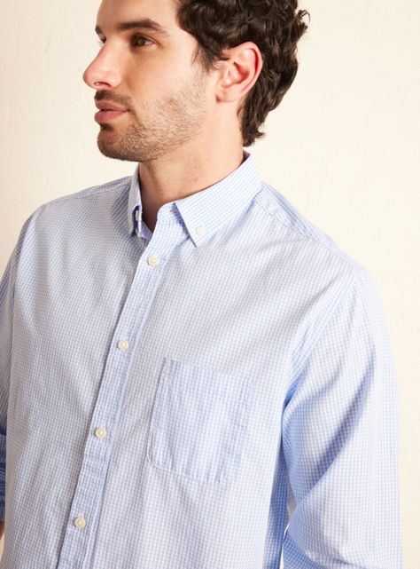 Camisa Manga Larga Micro Cuadros-2