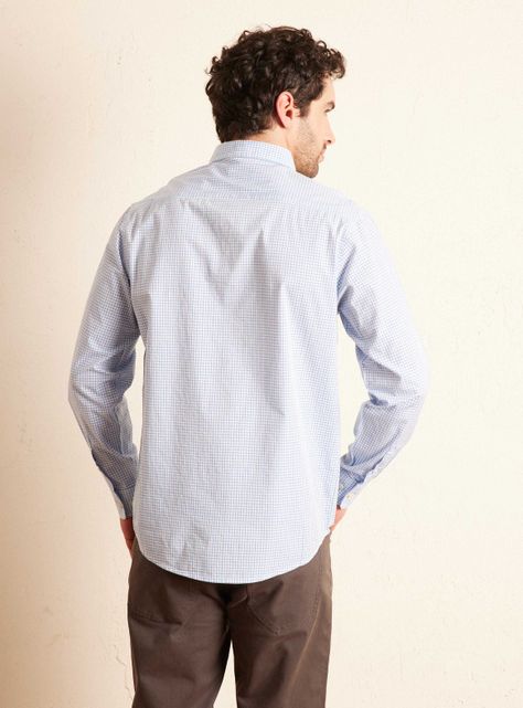 Camisa Manga Larga Cuadros 6-1