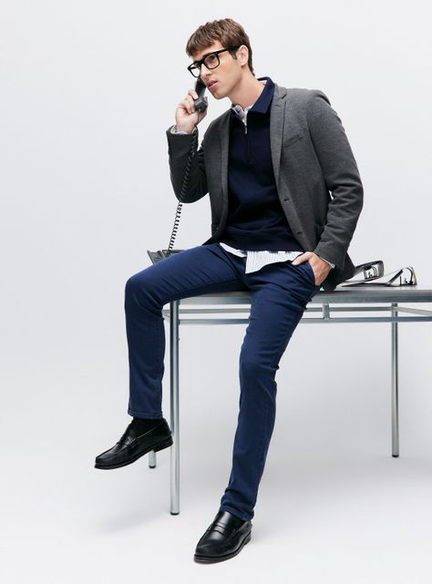 Pantalon Chino Lyocell Slim Fit con Spandex-4
