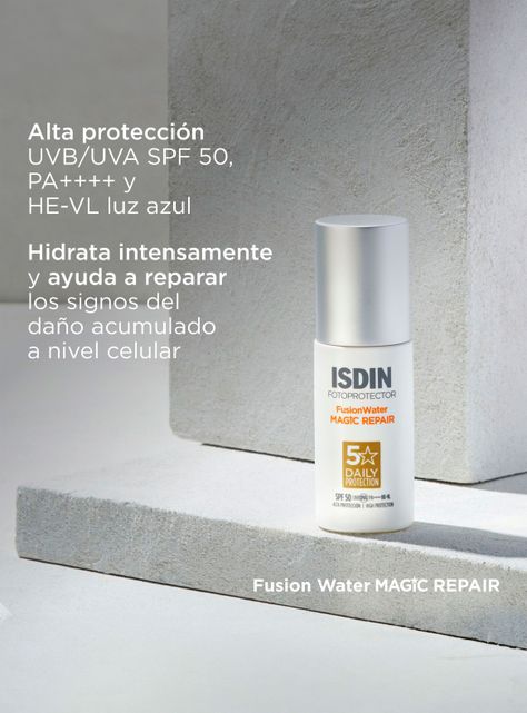 Fotoprotector Fusion Water Magic REPAIR SPF 50 50 ml ISDIN-1