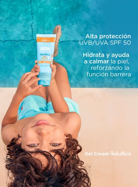 Fotoprotector Gel Cream Pediatrics SPF 50 250ml ISDIN-2