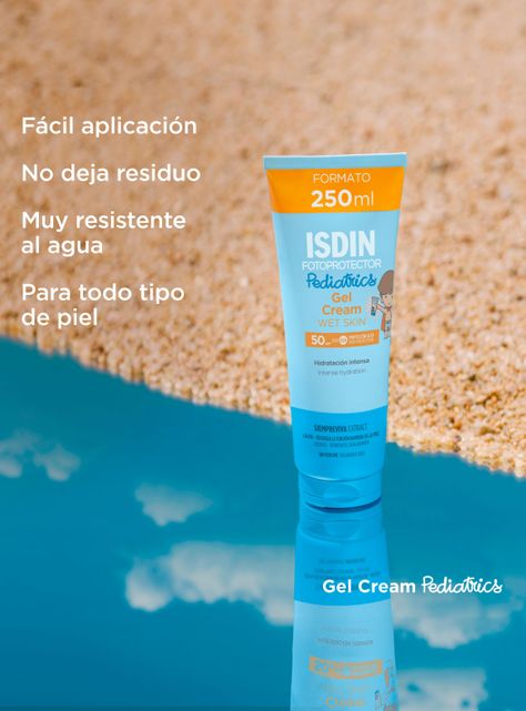 Fotoprotector Gel Cream Pediatrics SPF 50 250ml ISDIN-1
