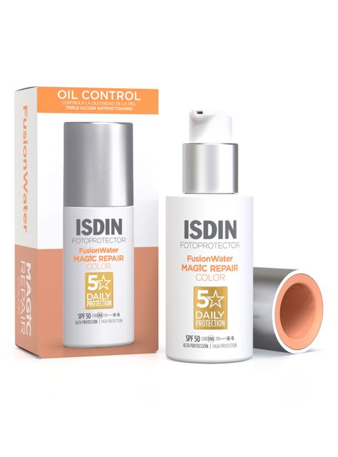 ISDIN Fotoprotector Fusion Water Magic REPAIR Color SPF 50 50ml-0