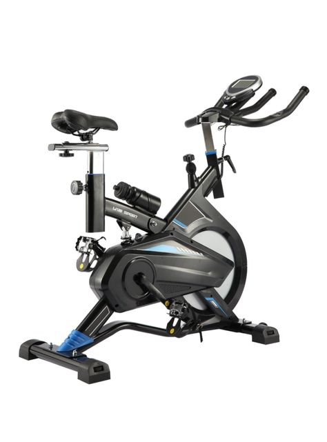 Bicicleta Spinning Magnética YB-9800-NA Negro/Azul-4