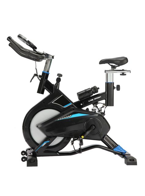 Bicicleta Spinning Magnética YB-9800-NA Negro/Azul-1