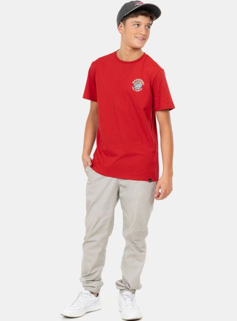 Polera Skull On The Beach Manga Corta-3