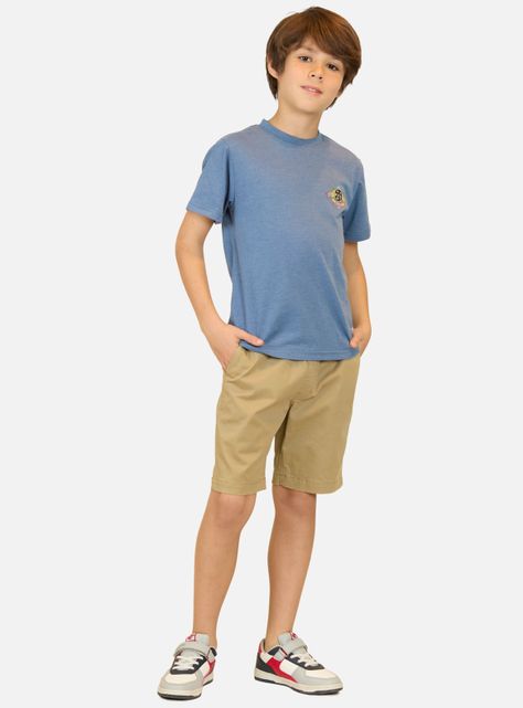 Polera Surf Kid Sharkman Manga Corta-3