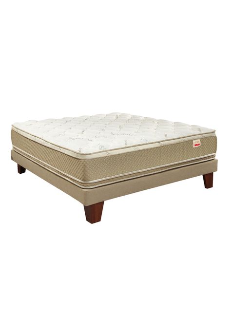 Cama Europea Cotton Organic 2 Plazas-0