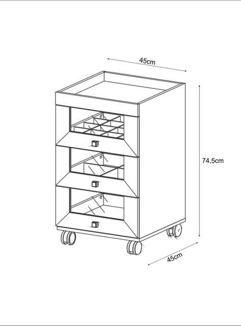 Mueble Organizador PE2013-1
