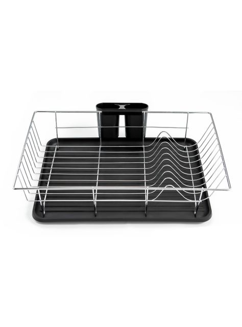Secador Platos 1 Nivel Metal 48 x 31.3 x 9.6 cm Essential-0