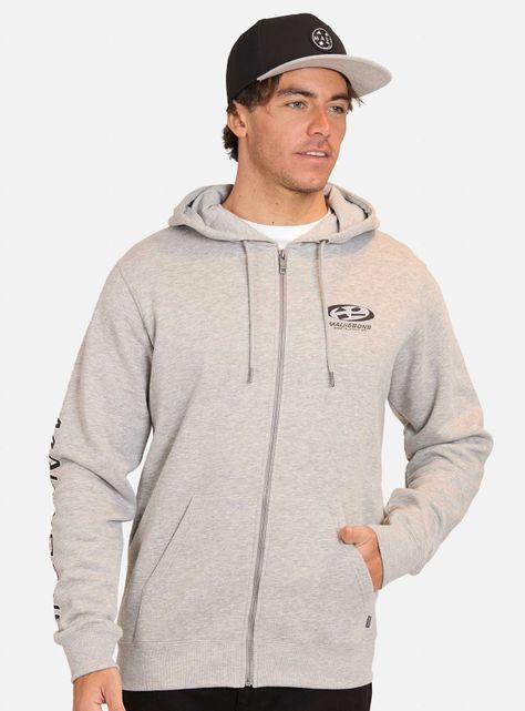 Polerón Print Back Capucha Logo Geo-0