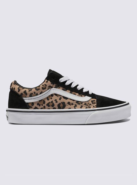 Zapatilla Urbana Animalier Black Old Skool Mujer-0
