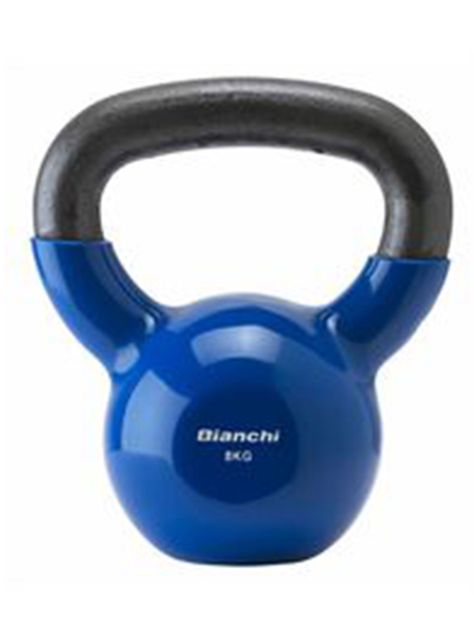 Kettlebell 8 kg Azul Bianchi-0