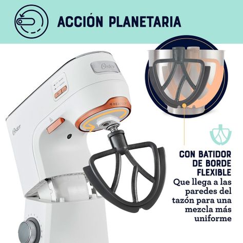 Batidora Planetaria con Tecnología Heatsoft FPSTSMPL4W-5