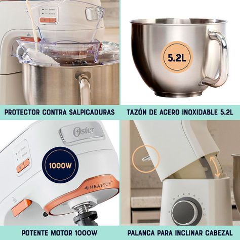 Batidora Planetaria con Tecnología Heatsoft FPSTSMPL4W-7