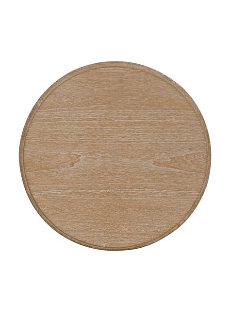 Mesa Lateral Helena Junco Redonda 50 cm Blanco-4