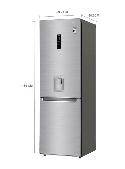 Refrigerador Bottom Freezer No Frost 336 Litros GB37SPP Linear Cooling-1