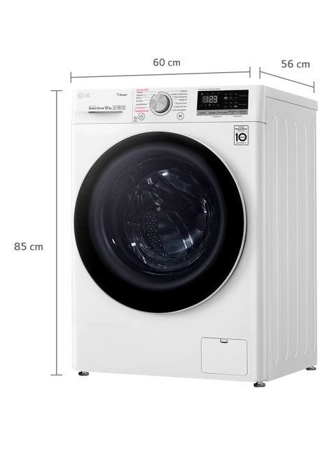 Lavadora Carga Frontal 12 Kg WM12WVC4S6 AI DD-1