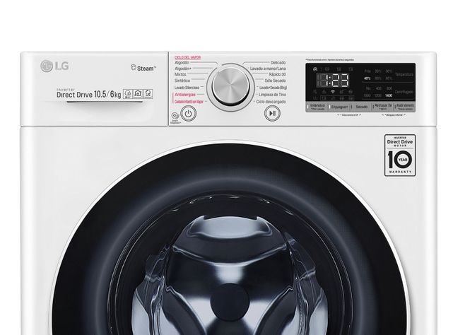 Lavadora-Secadora Carga Frontal 10.5/6 Kg WD10WVC4S6 AI DD-3