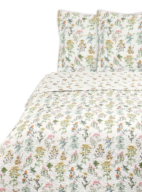 Quilt 2 Plazas Flora-0