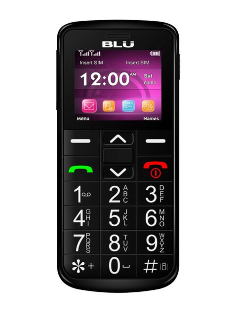 Celular Adulto Mayor BLU Joy Boton SOS 3G Dual SIM-0
