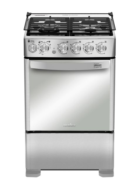 Cocina a Gas de Piso Acero Inoxidable CMC5560FX 55 cm-0