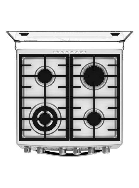 Cocina a Gas de Piso Acero Inoxidable CMC5560FX 55 cm-2