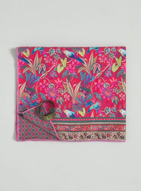 Pareo Toalla Microfibra Estampada Reversible-0