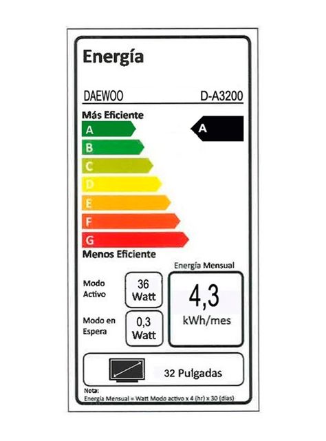 LED Smart TV 32" HD Android Soundbar Incorporado D-A3200-6