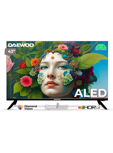 LED Smart TV 43" FHD Android Soundbar Incorporado D-A4300-0