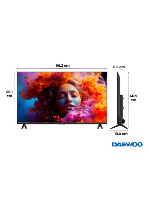 LED Smart TV 43" FHD Android Soundbar Incorporado D-A4300-1