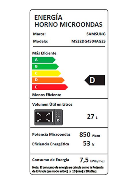 Microondas con Power Defrost 32 Litros Negro-8