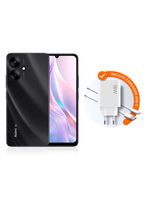 Smartphone Redmi 13C 5G 256GB 6.7" Black Liberado-1