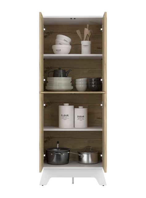 Alacena de Cocina BiColor Blanco Duna Melamina-1