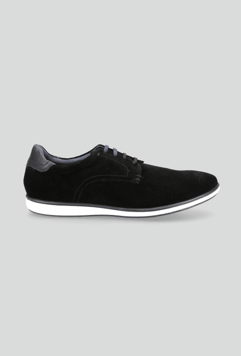 Zapato Casual de Gamuza Cordón Bicolor Hombre-4