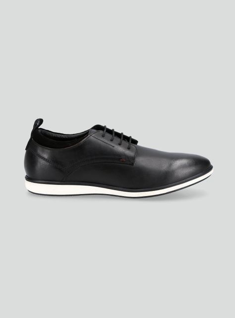 Zapato Casual Cuero Sport Cordones Hombre-1