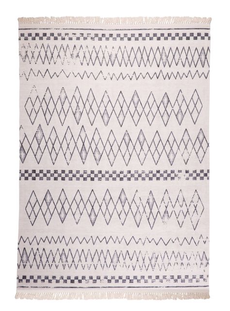 Alfombra Kelim Crema 200 x 300 cm-0