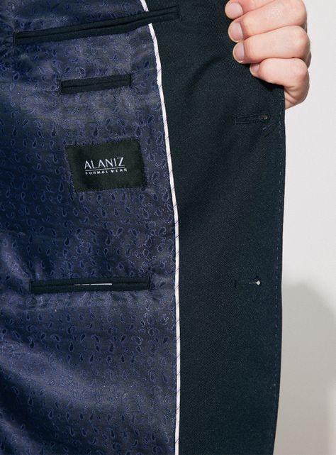 Traje Slim Fit Liso Recto-3