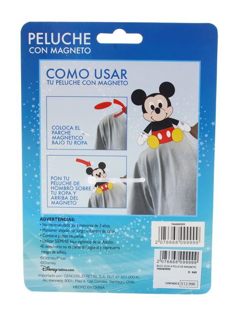 Peluche de Hombro Buzz Lightyear 12 cm-5