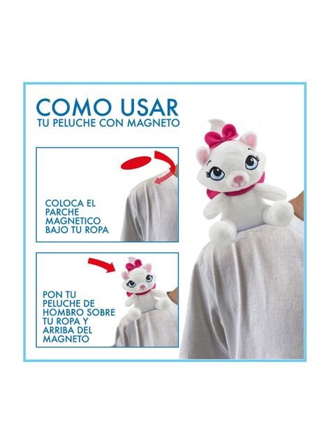 Peluche de Hombro Marie 12 cm-6