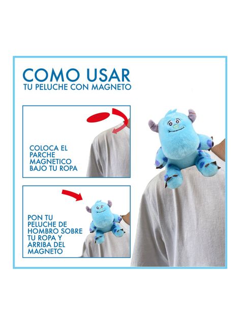 Peluche de Hombro Sulley 12 cm-6