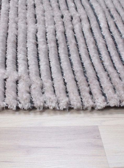 Alfombra Mystiq Gris Líneas 200 x 290 cm-2