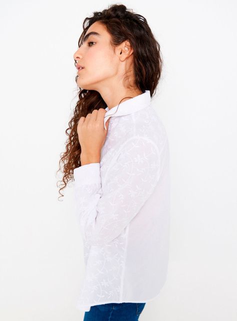 Camisa de Algodón Bordado-1