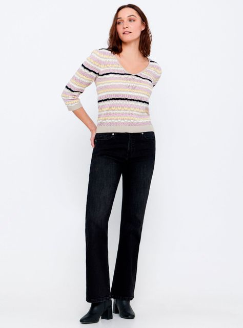 Sweater Algodón Sólido-3