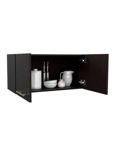 Mueble Sobre Campana 2 Puertas Manchester Wengue-3