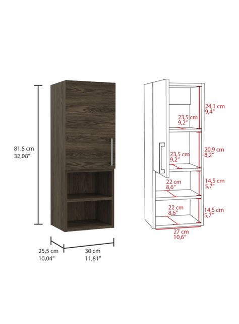 Mueble Auxiliar de Baño Barcelona 1C-1